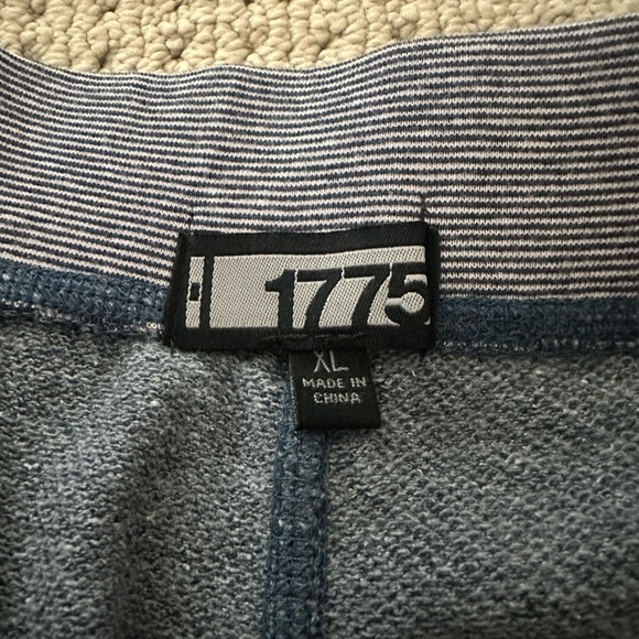 Men's Athletic Gray Shorts with Drawstring - Picture 2 of 4